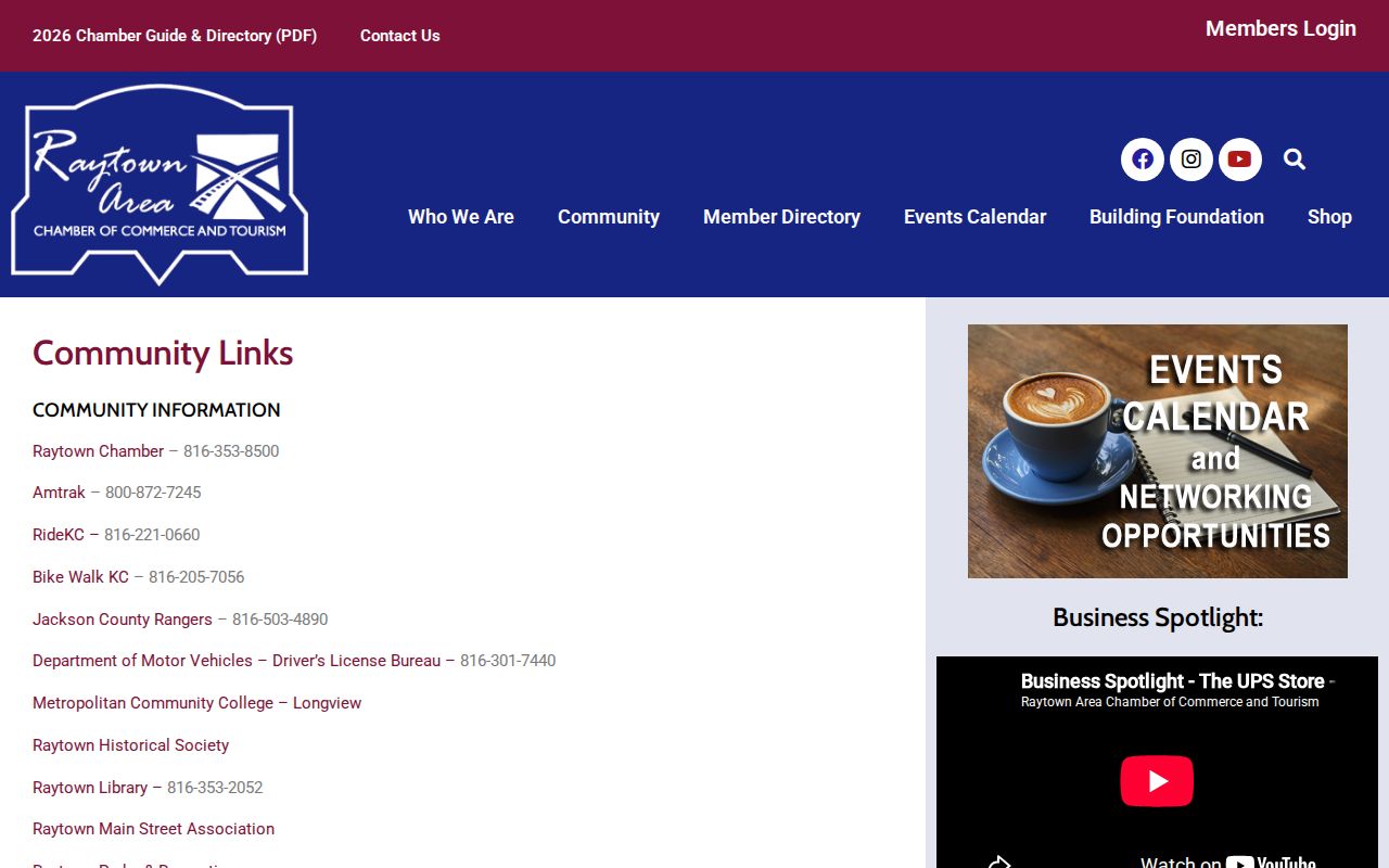 Raytown neighbors community-links directory resource